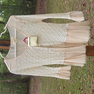 🌟NWT A'reve Classy Crochet Style Dress